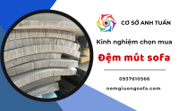 Chia sẻ kinh nghiệm chọn đệm mút sofa chất lượng, bền đẹp